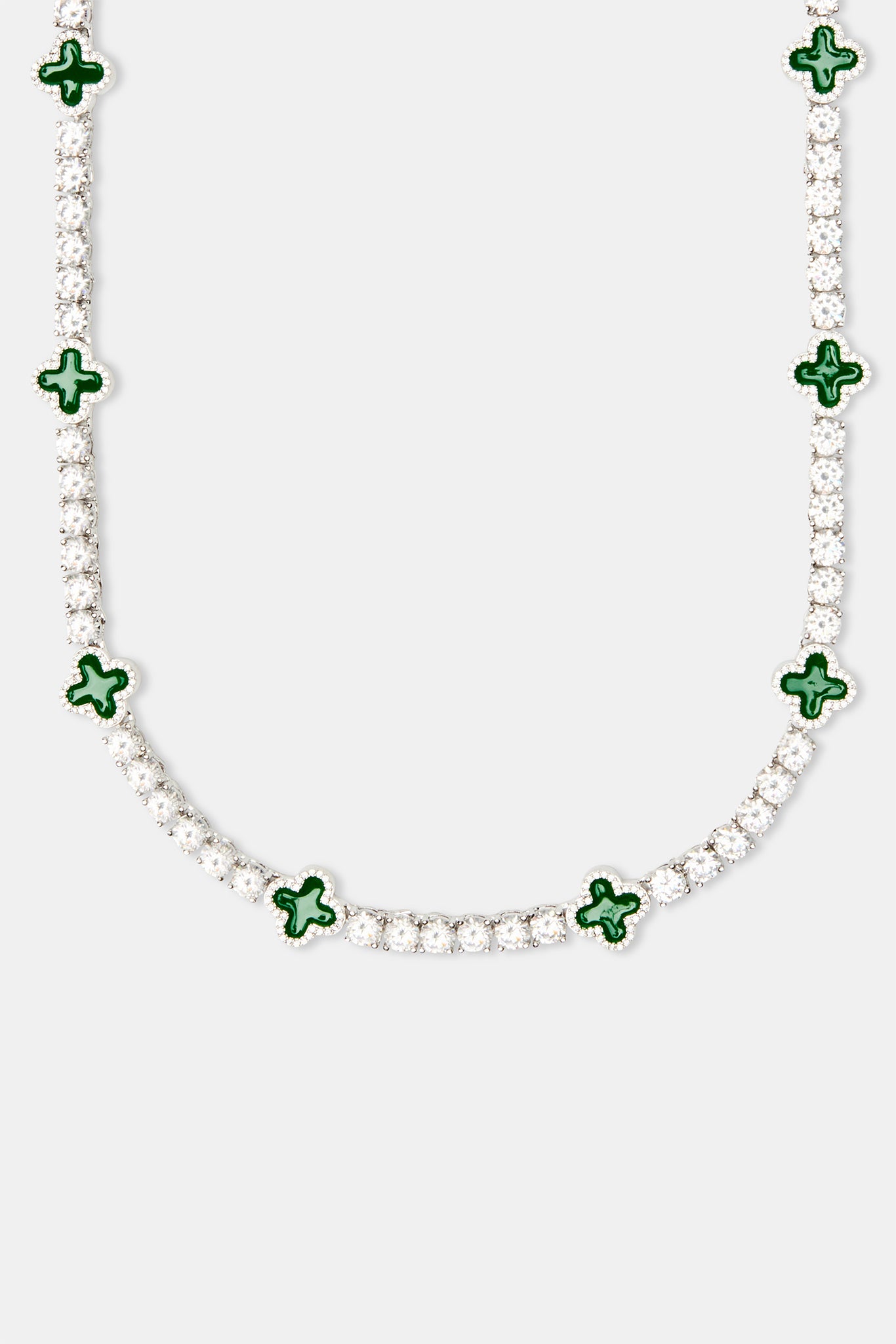 Green Motif Tennis Chain | Mens Chains | Shop Tennis Chains at