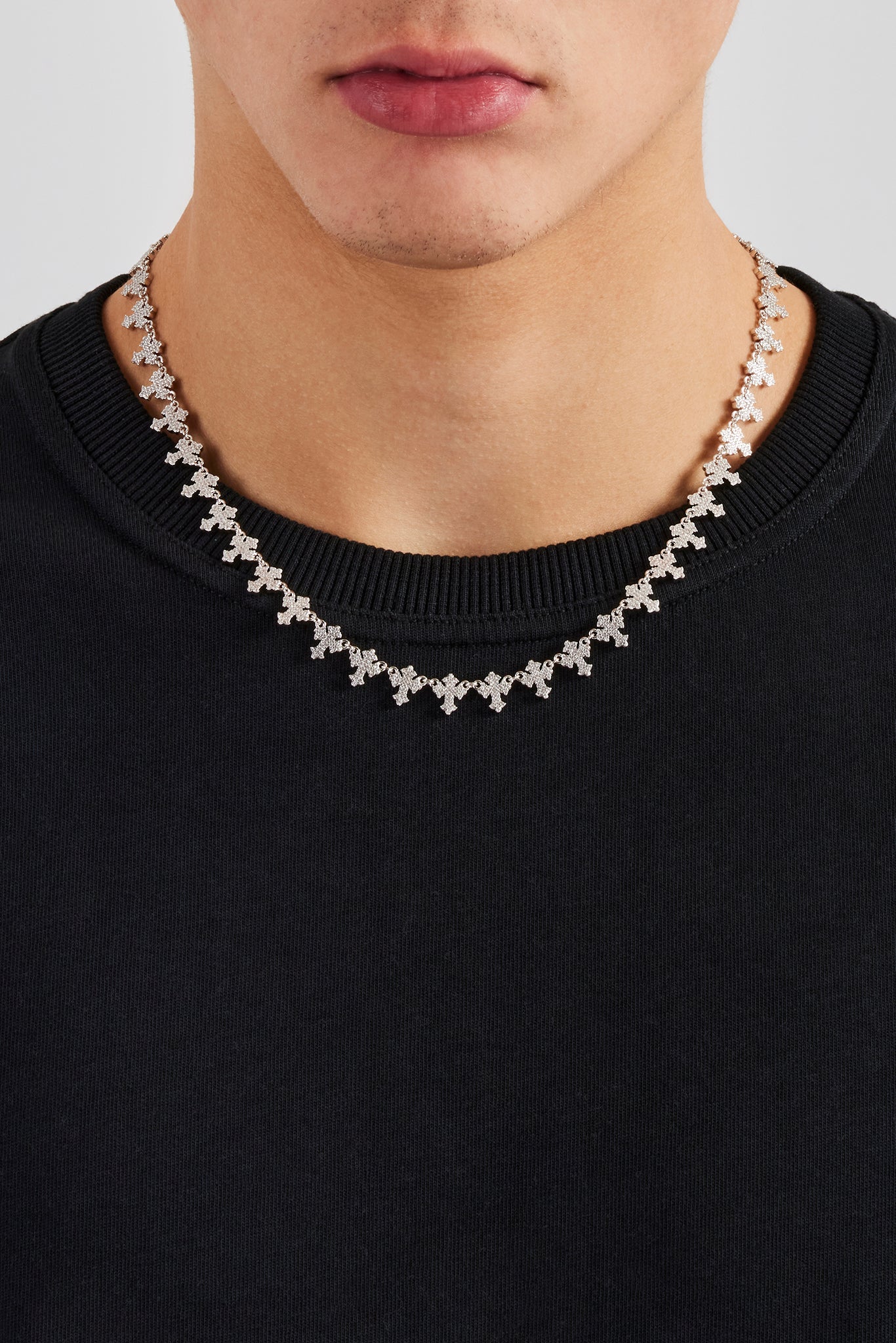 Iced Cross Link Kette - 10mm