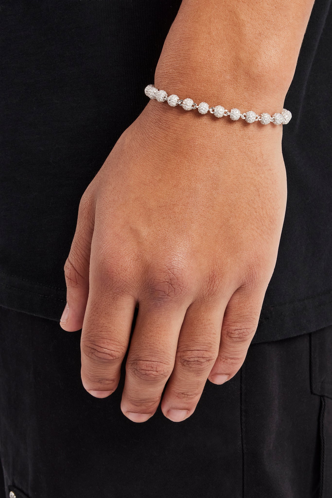 Iced Ball Bracelet - 5mm