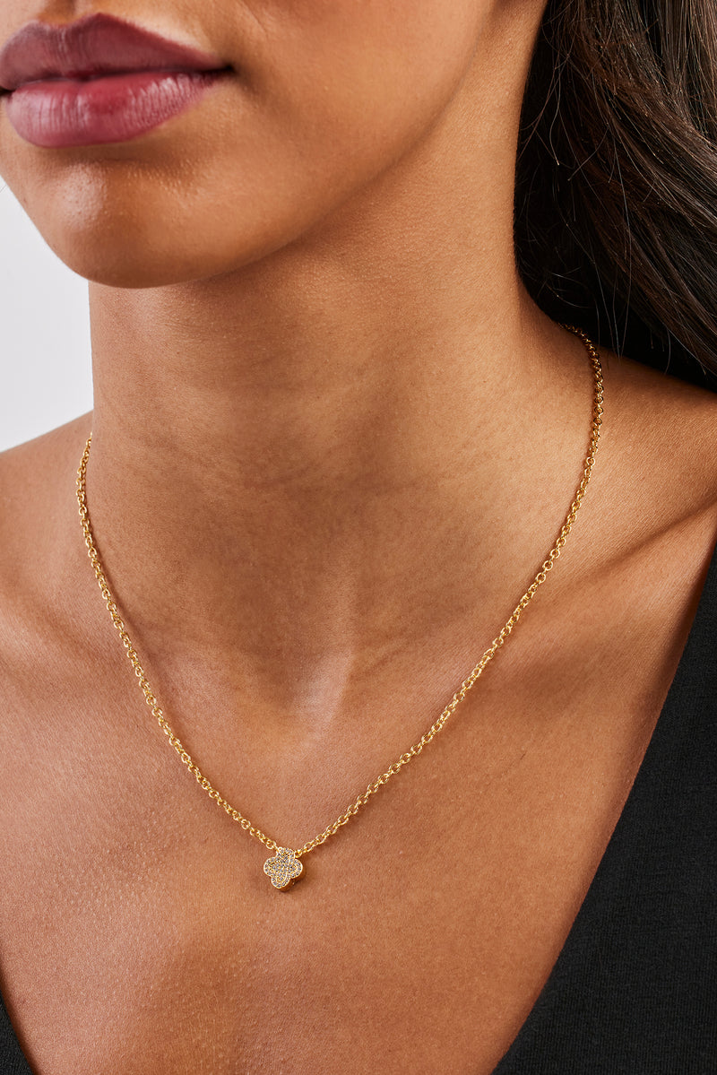 Halskette mit Eismotiv – 10 mm