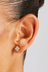 Ohrstecker mit Eismotiv – 8 mm