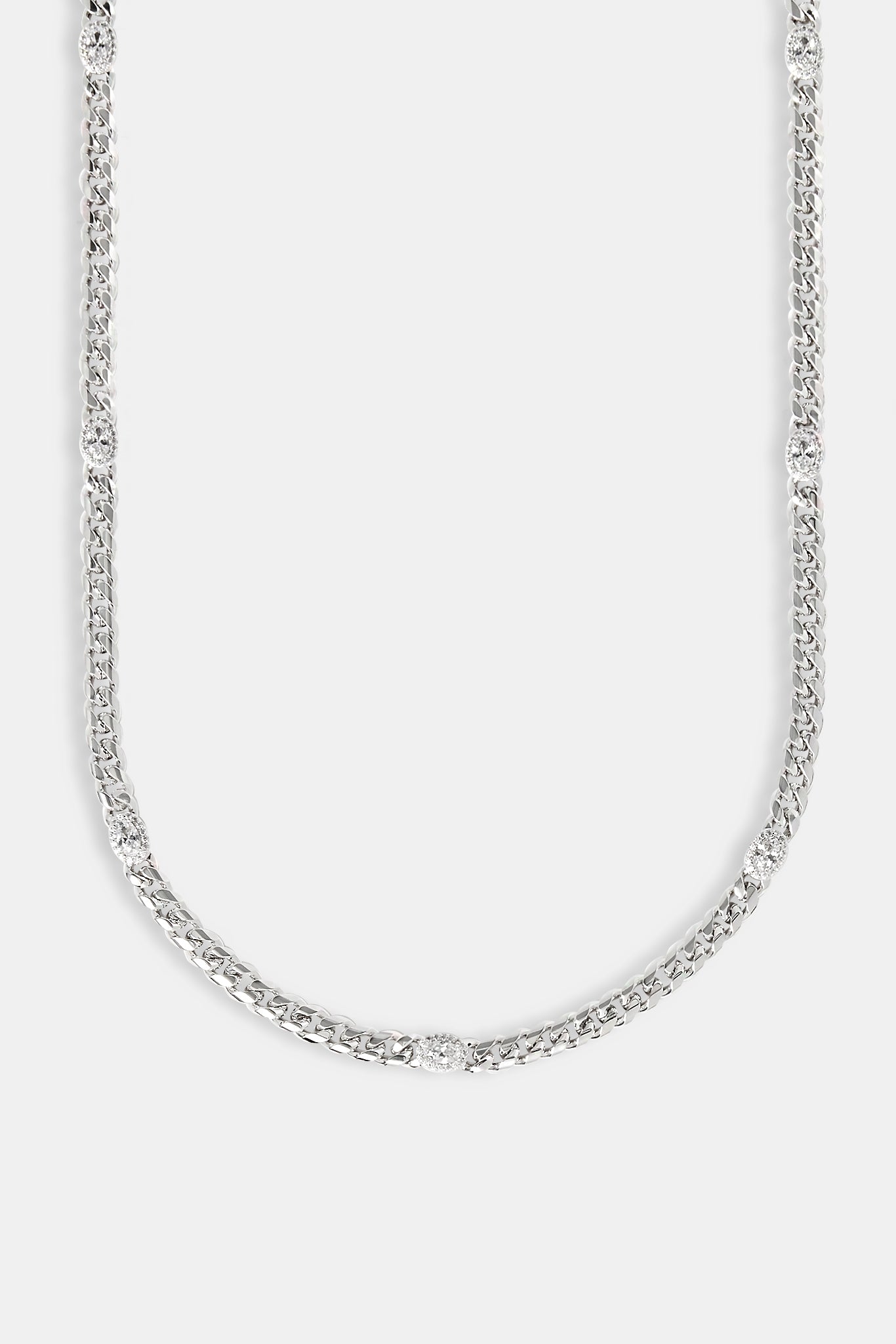 Miami Cuban Kette mit Eissteinen – 5 mm