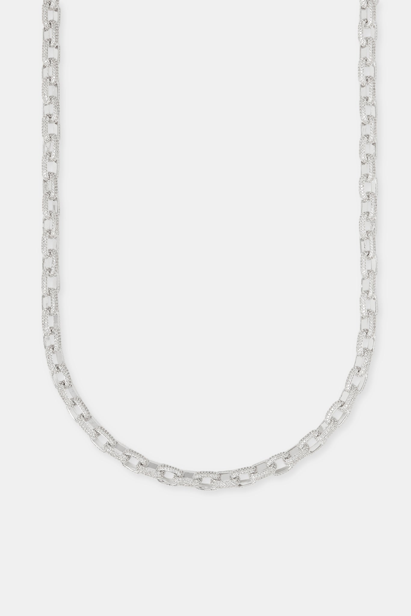 Iced Pave CZ Gliederkette - 6mm