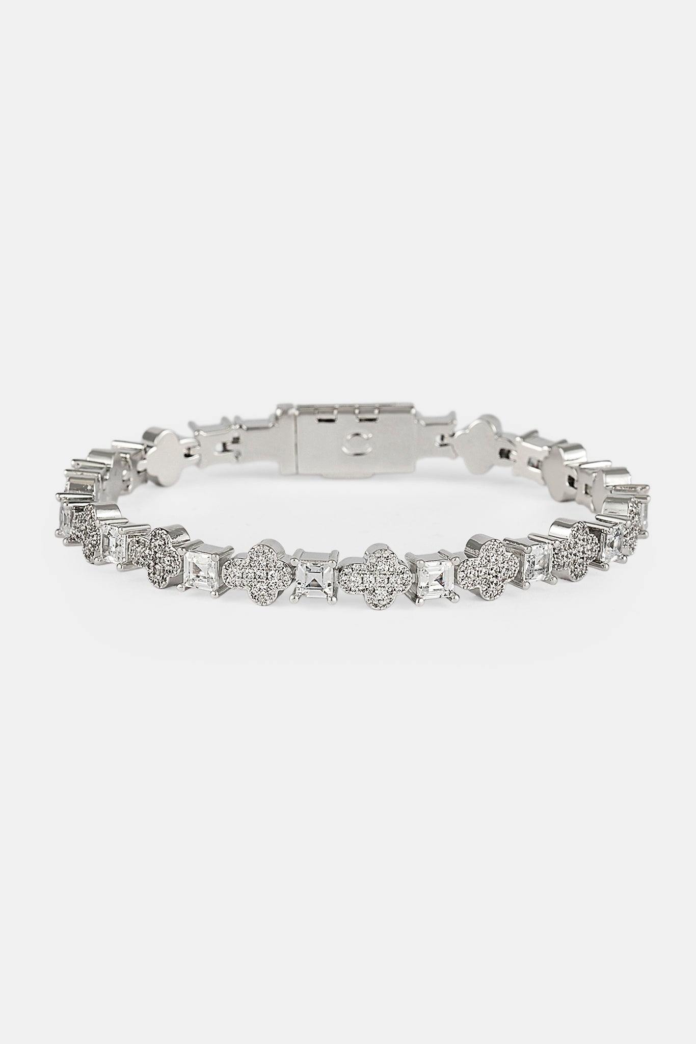 Armband mit Eiskreuz und Stein – 6 mm