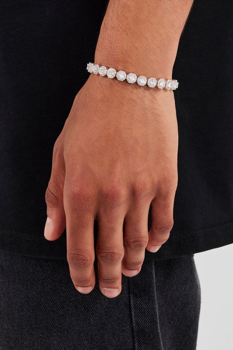 Tennisarmband in Eisform – 6 mm