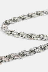 Twist Link Jean Chain - 10mm - White
