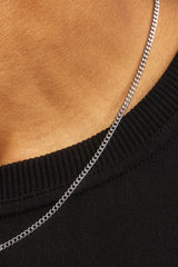 Micro Cuban Bracelet 2.5mm & Micro Cuban Chain 3mm  - White