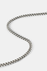 Micro Cuban Chain - 2.5mm - White