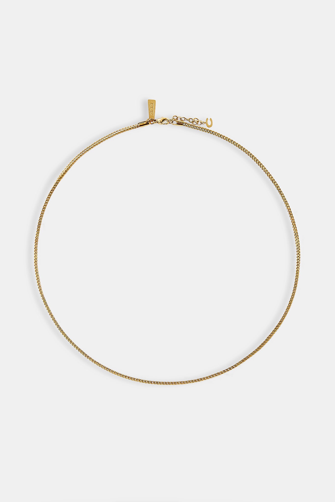 Micro Franco Chain - 1.5mm - Gold