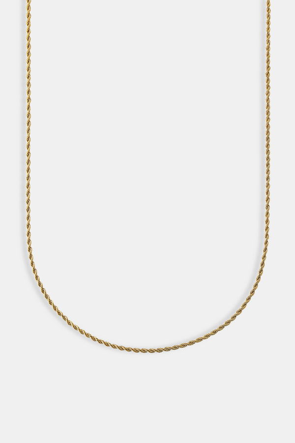 Mikroseilkette - 1,5 mm - Gold