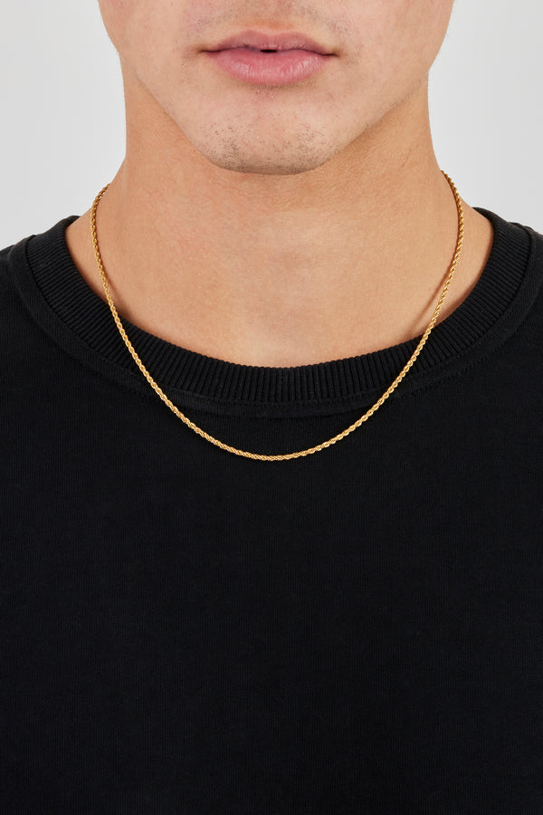 Mikroseilkette - 1,5 mm - Gold