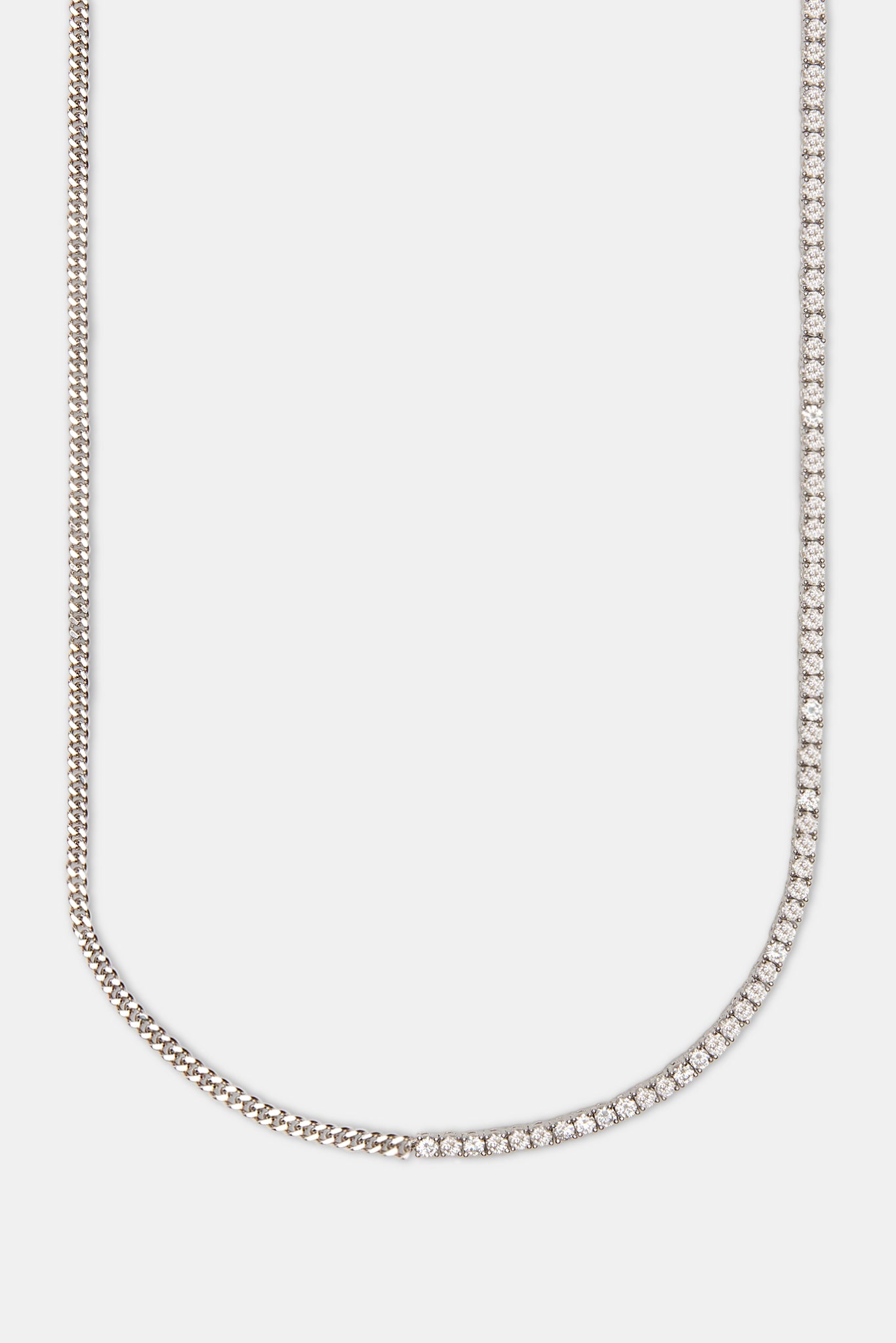 Mikro-Kubanerkette und 3 mm Tenniskette