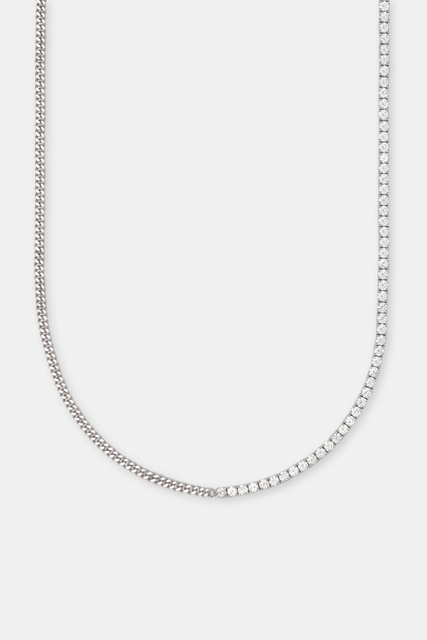 Mikro-Kubanerkette und 3 mm Tenniskette