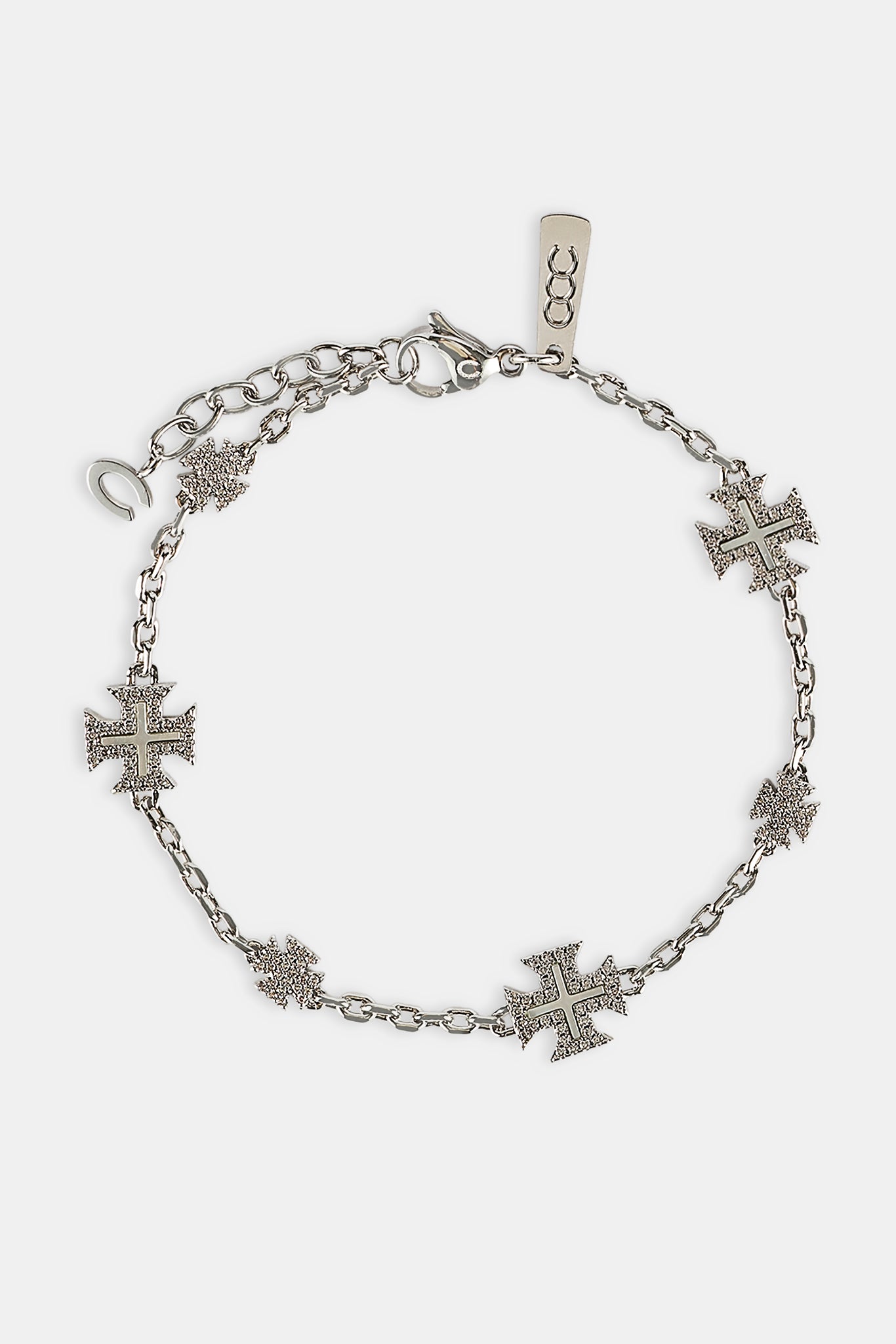 Rolo-Armband mit Mikromotiv aus Perlmutt – 8 mm