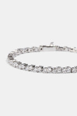 Mixed Square Stone Tennis Bracelet - 3mm