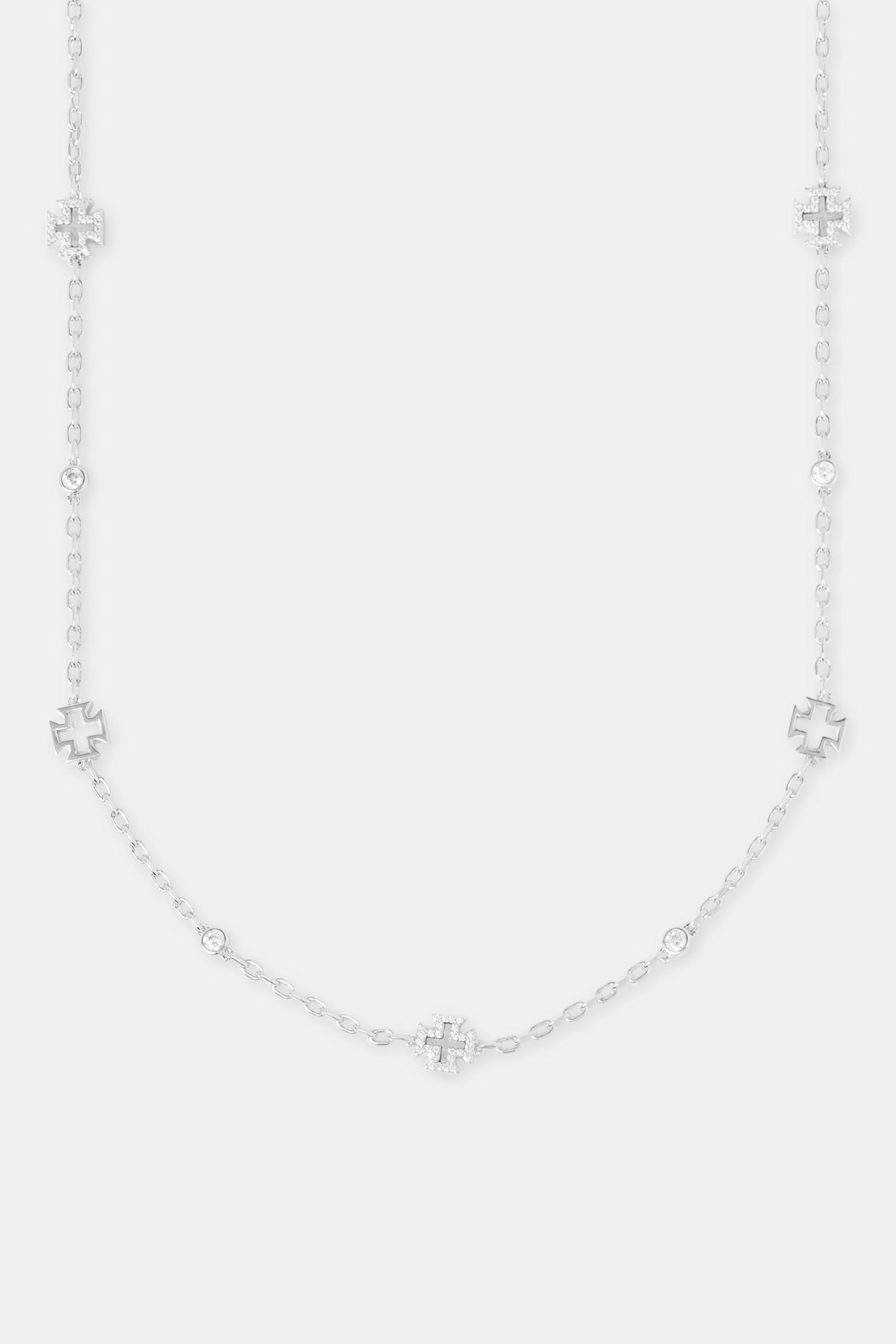 Purple Agate Motif Mix Rolo Chain - 8mm