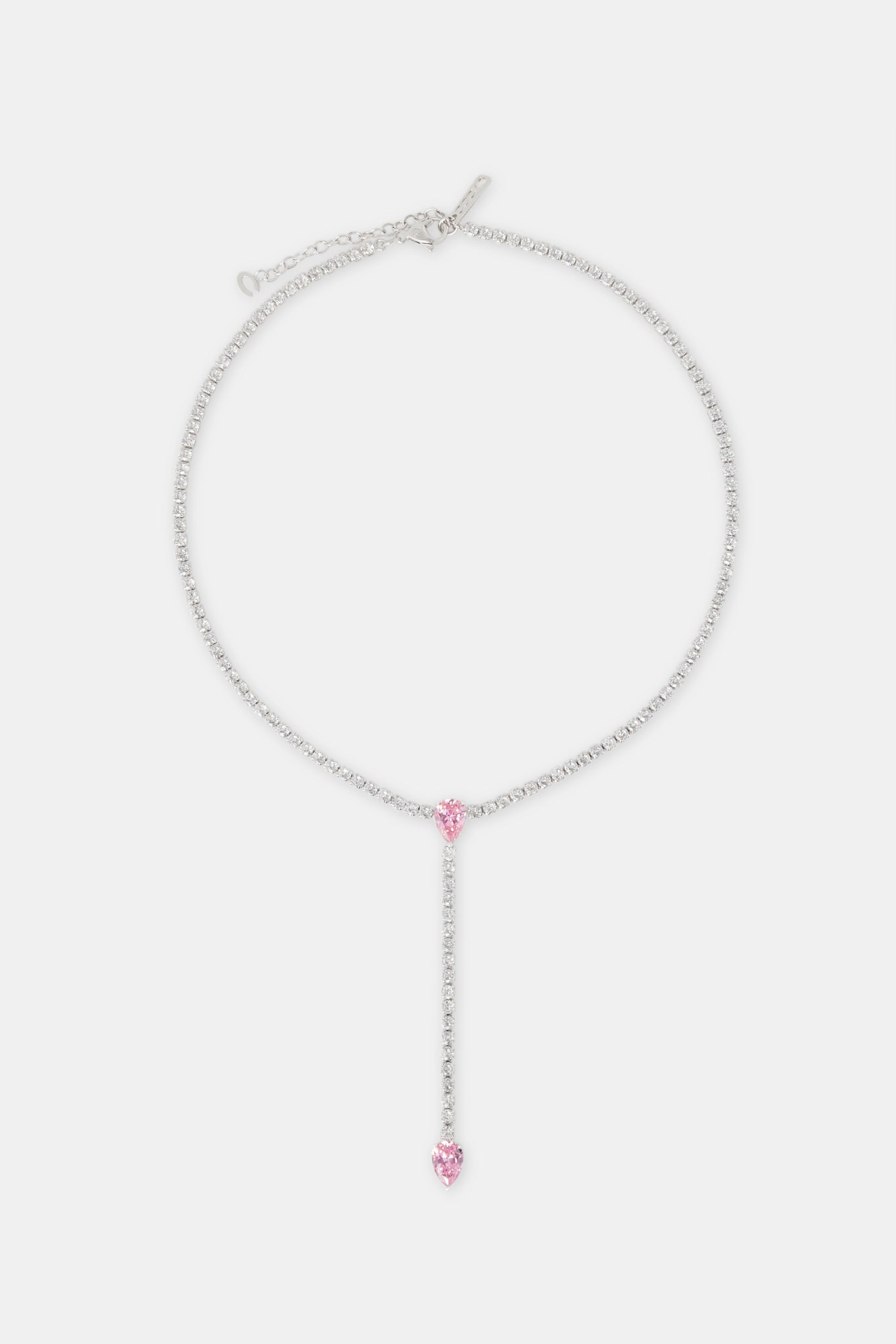 Single Drop Chain Pear Drop Chain - White | Womens Chains | Shop Drop Chains at CERNUCCI ...