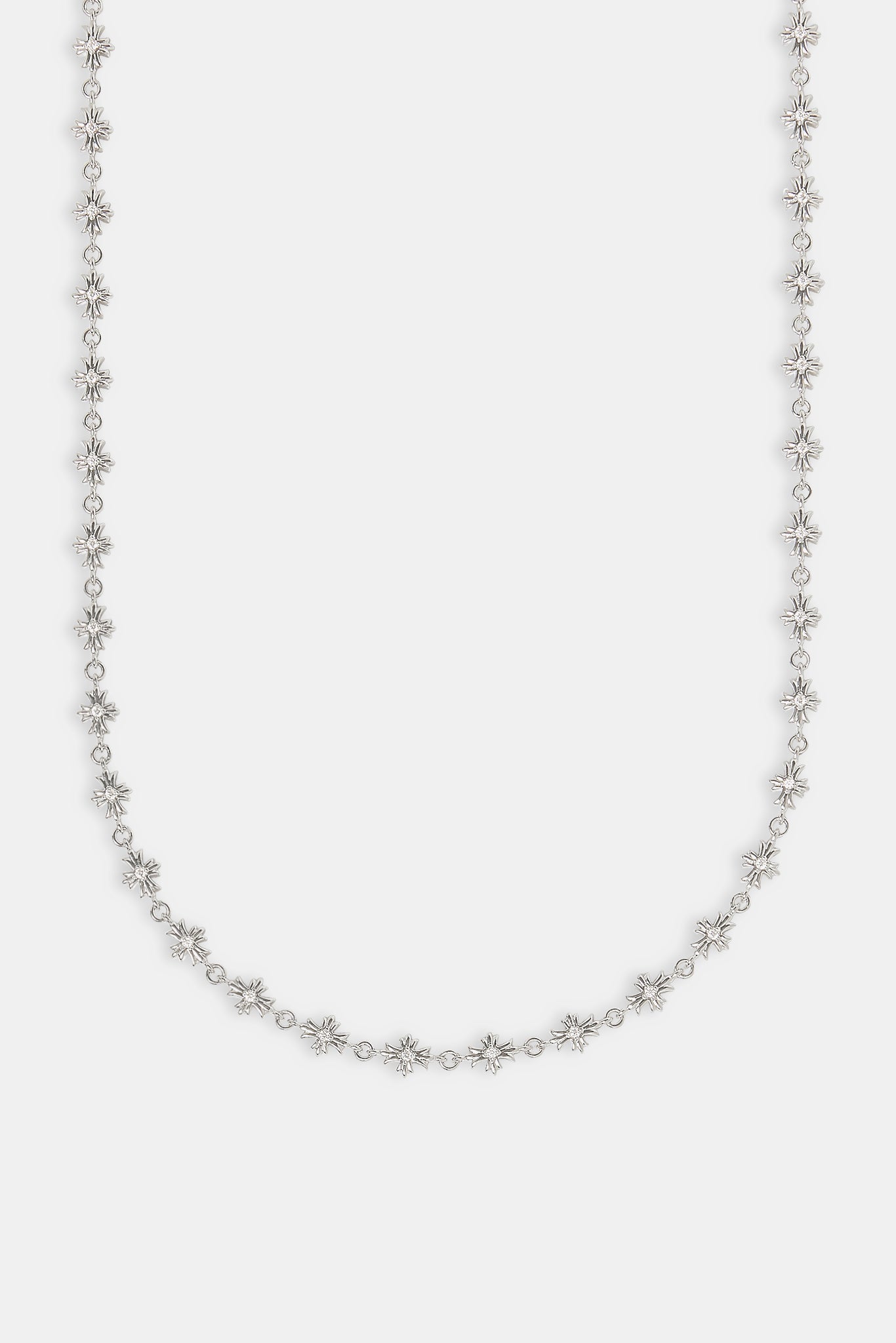 Polished Cross Chain - 6mm