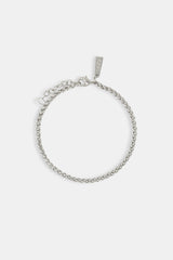 Polished Wheat Link Bracelet - 3mm