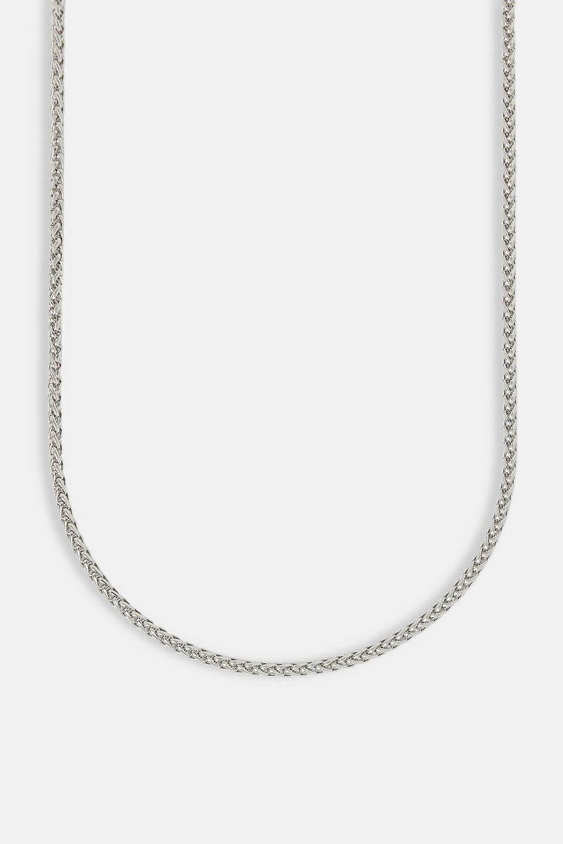 Polierte Weizengliederkette – 3 mm