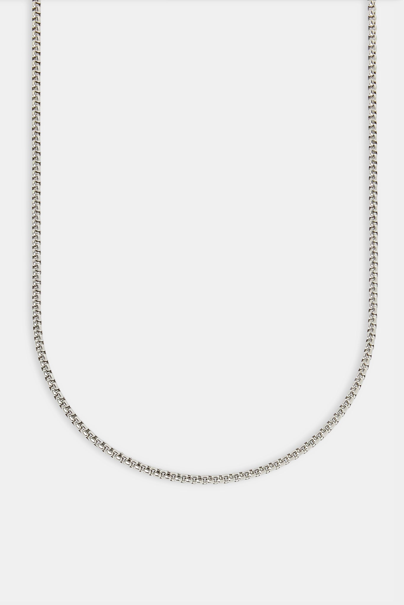 Polished Box Chain - 3mm | Mens Chains | Shop Essential Chains at ...