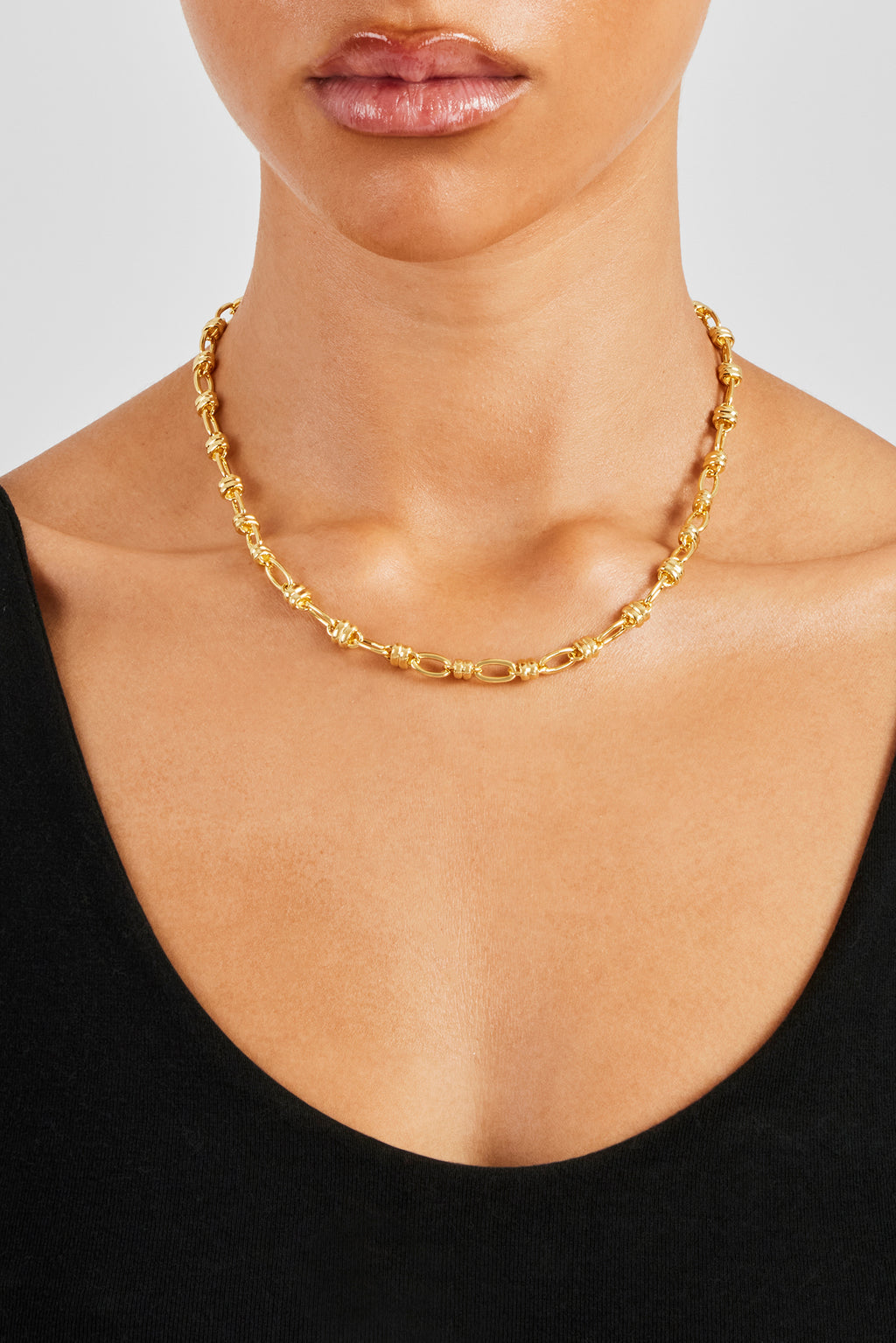 Polished Rounded Chain - 6mm - Gold | Womens Chains | Shop Multi Link ...