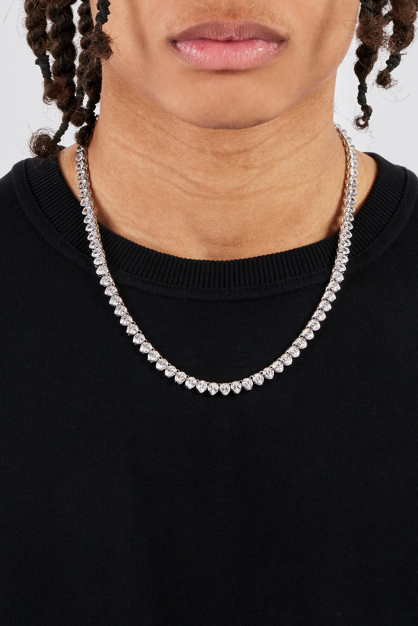 Polished Edge Gemstone Chain - 6mm