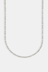 Polished Figaro Chain - 3mm