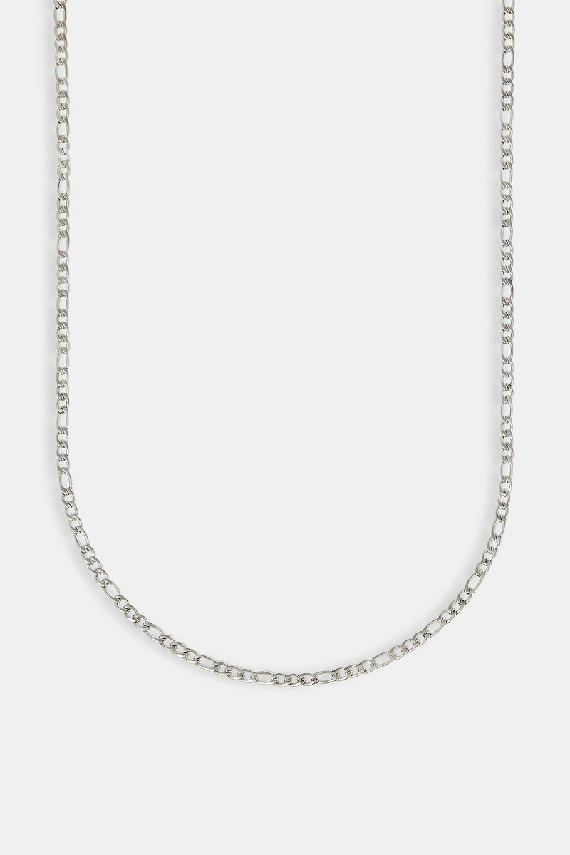 Polished Figaro Chain - 3mm