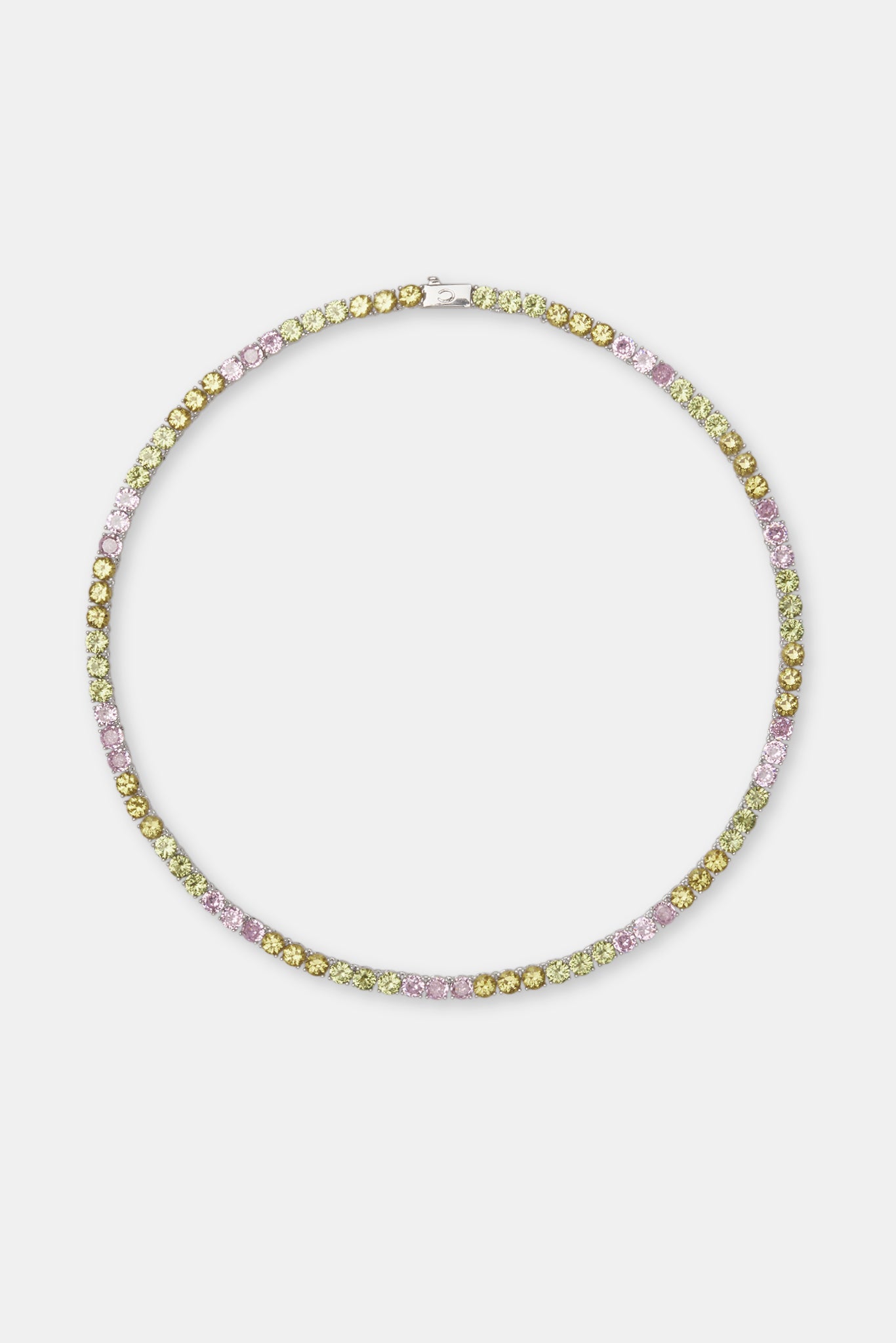 Pastel Colour Tennis Chain - 5mm