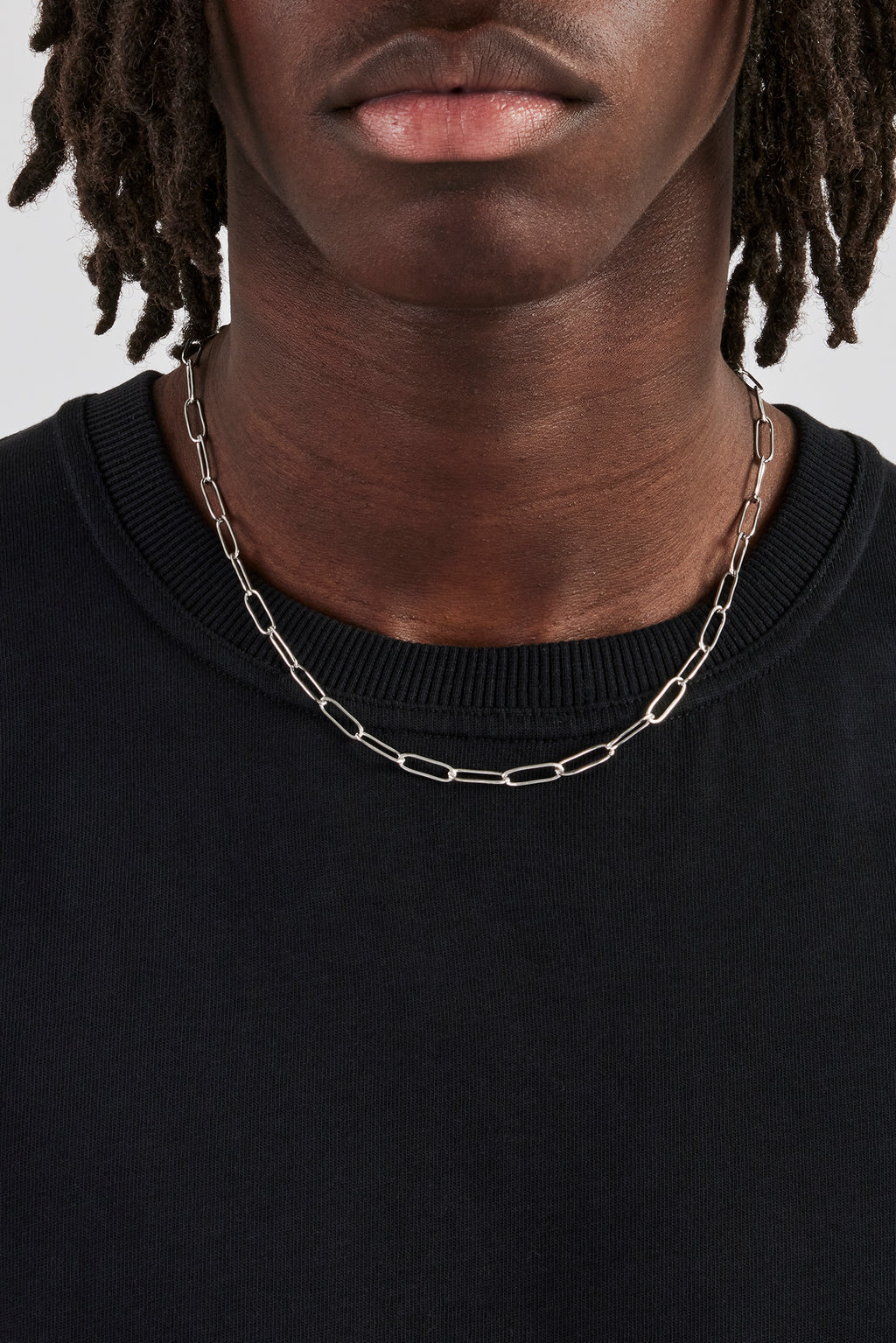 Rectangular Link Chain - 5mm | Mens Chains | Shop Multi Link Chains at ...
