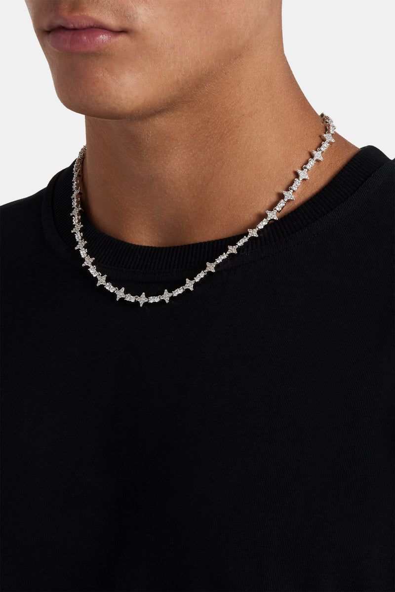 Round & Star Iced Chain | Mens Chains | Shop Tennis Chains at CERNUCCI ...