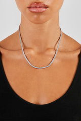 Hellblaue Mikro-Tenniskette – 2,5 mm