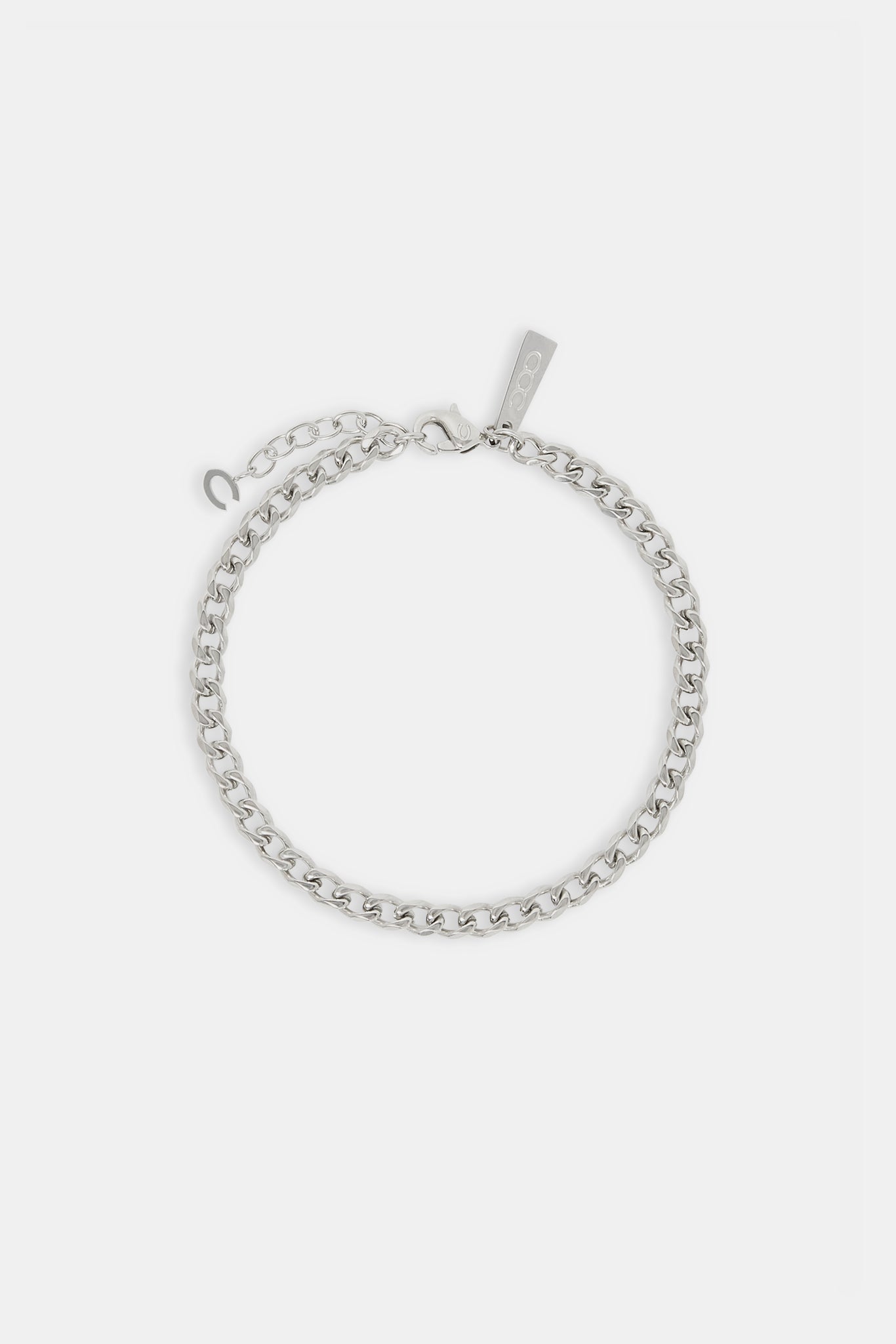 Polished Curb Bracelet - 5mm