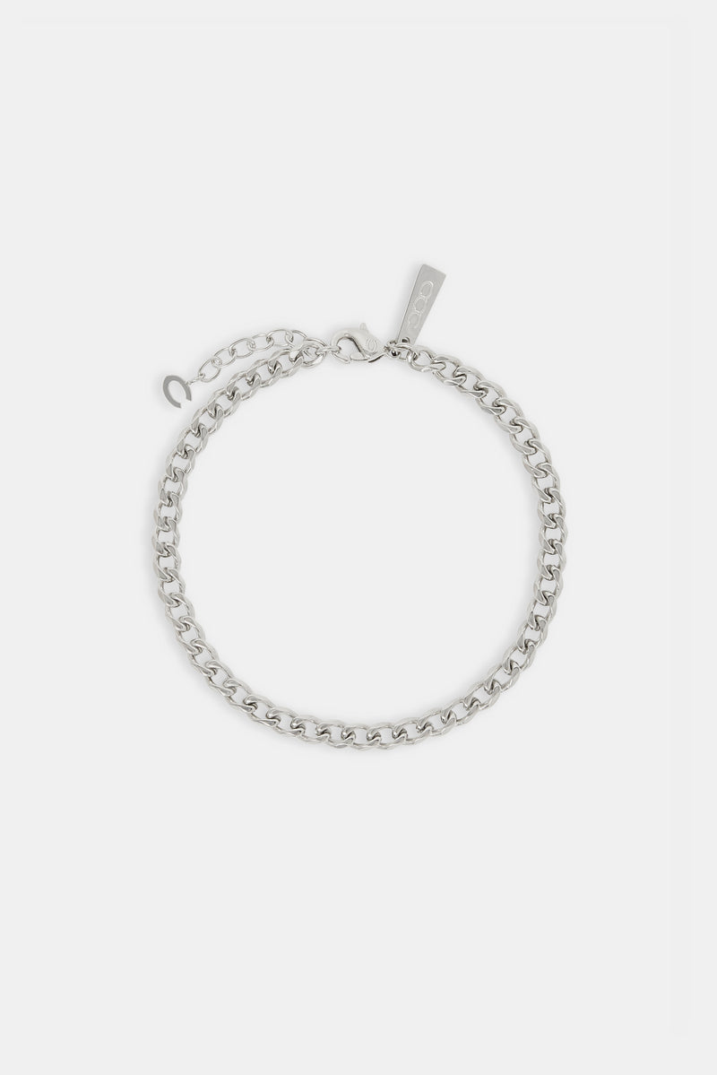 Polished Curb Bracelet - 5mm