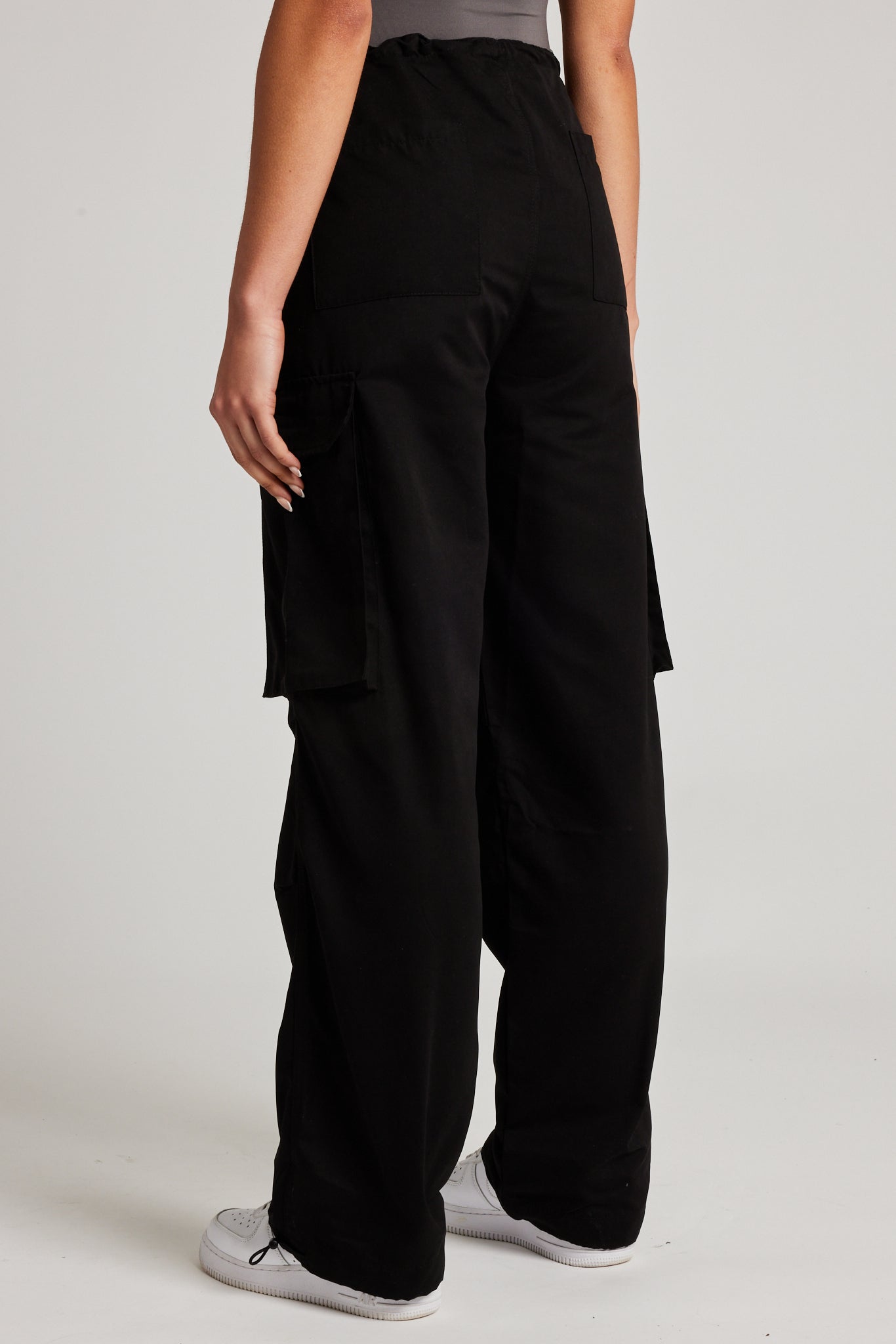 Cernucci Cargo Parachute Trouser - Black
