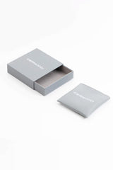 Halskette mit poliertem Sternumriss – 10 mm