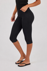 Technical Capri Pant - Black