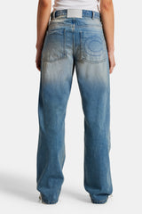 Mid Rise Relaxed Jeans - Antique Wash