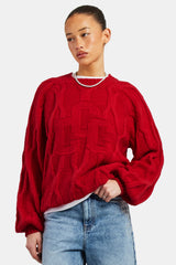 CCC Raglanpullover - Rot