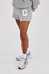Knitted C Short - Grey