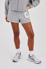Knitted C Short - Grey