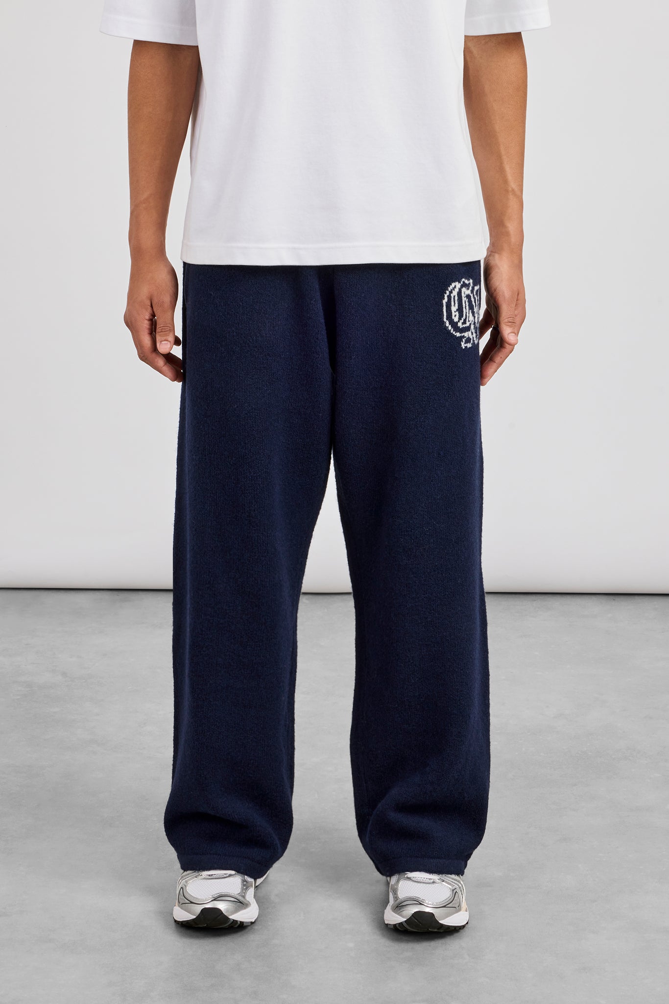 CN Knitted Baggy Jogger - Navy