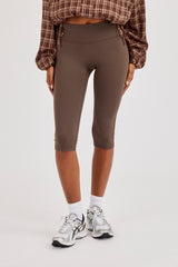 Sculpting Capri Pant - Chocolate
