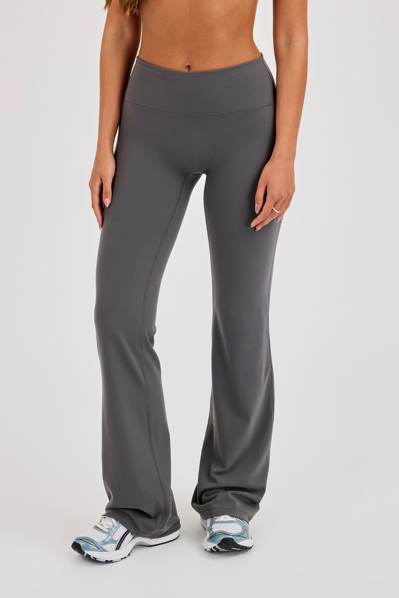 Classic Flared Pant - Granite Grey