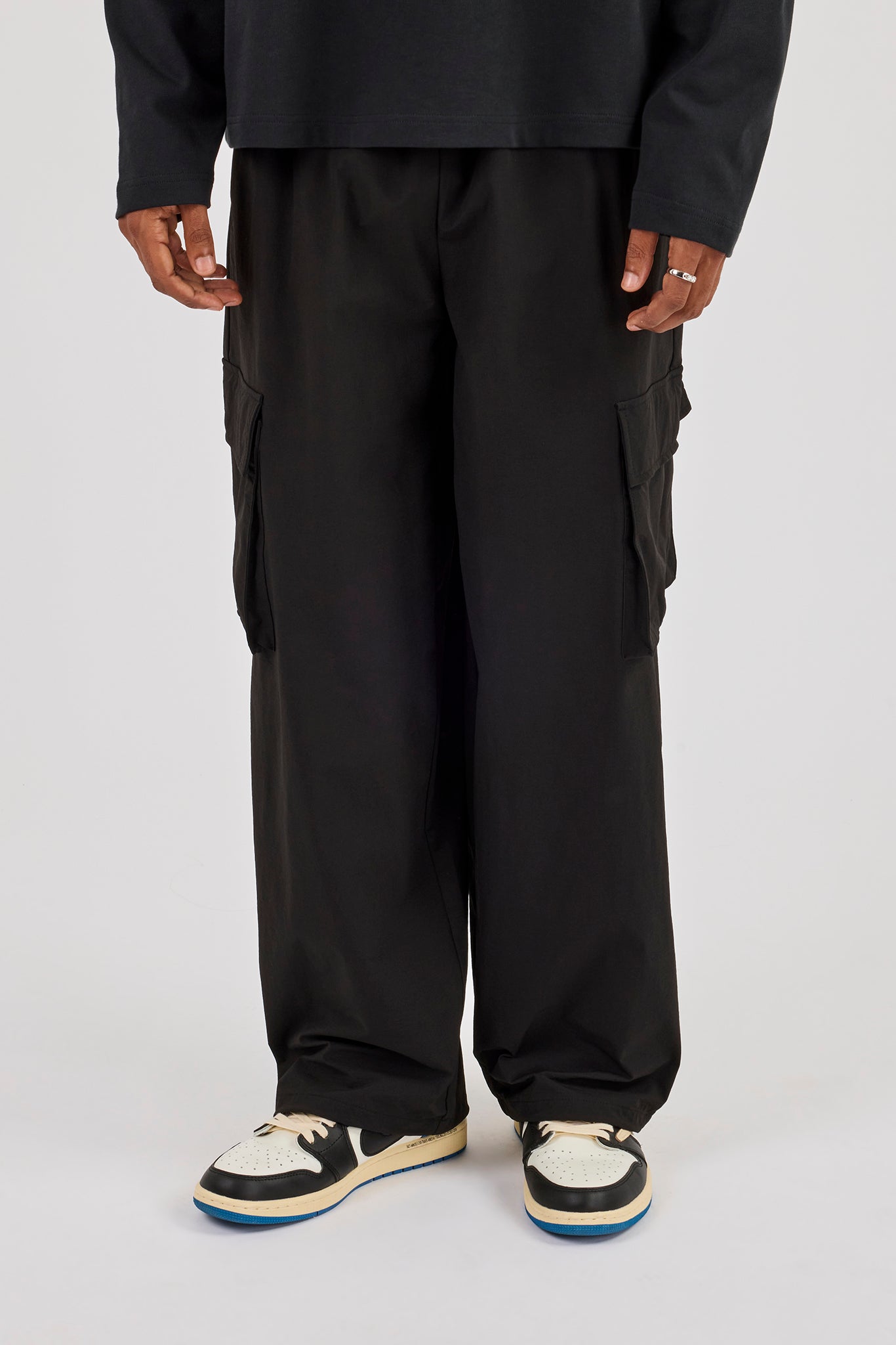 Ripstop Cargo Trouser - Black