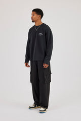 Ripstop Cargo Trouser - Black