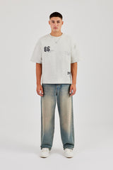 CN Boxy T-Shirt - Ash Grey