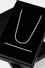 Micro Tennis Chain & Bracelet - 2.5mm
