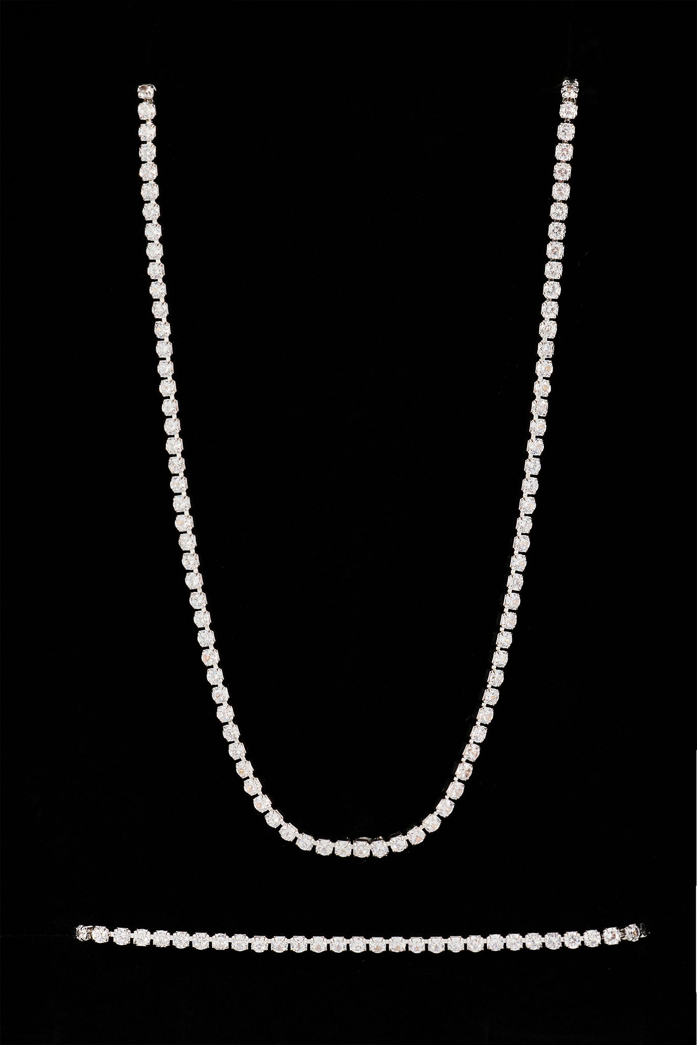 Micro Tennis Chain & Bracelet - 2.5mm